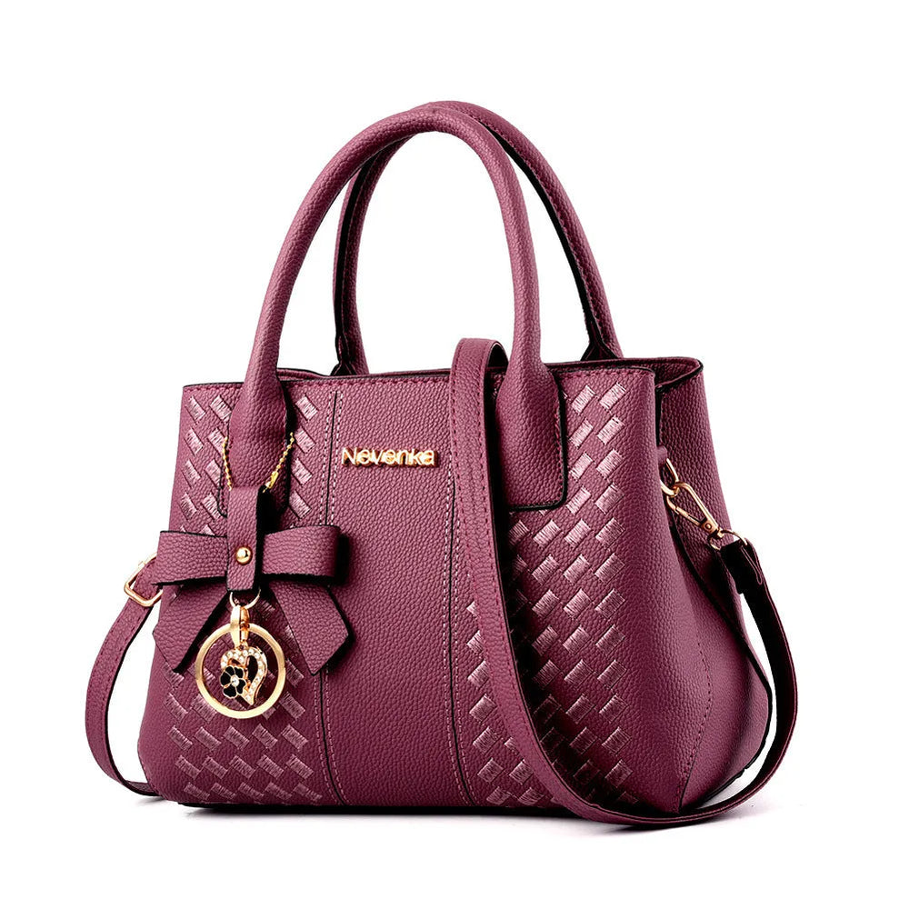 Affordable Luxury formal Handbag PU Leather Made. - EX-STOCK CANADA