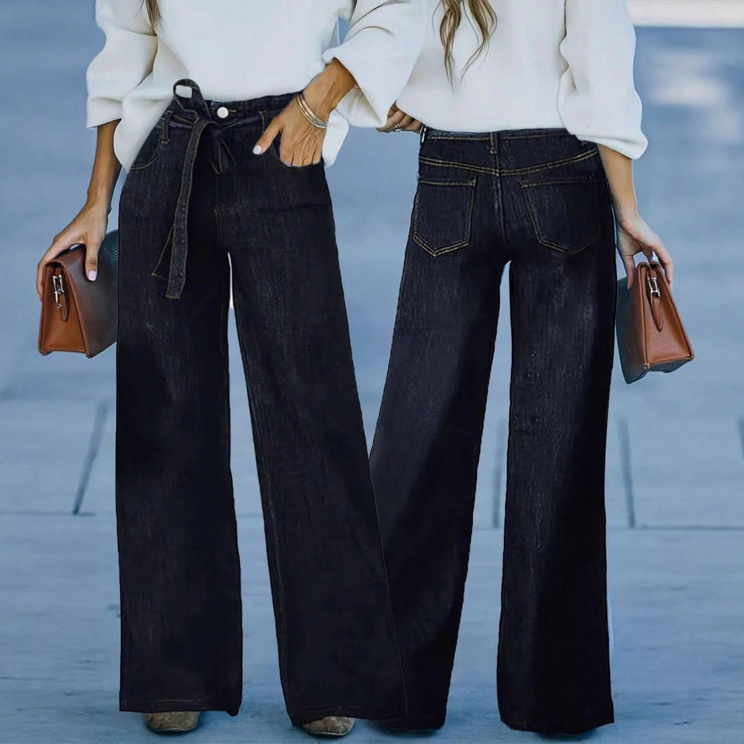 American Hot Girl Retro Wide Leg Jeans EX-STOCK Canada 