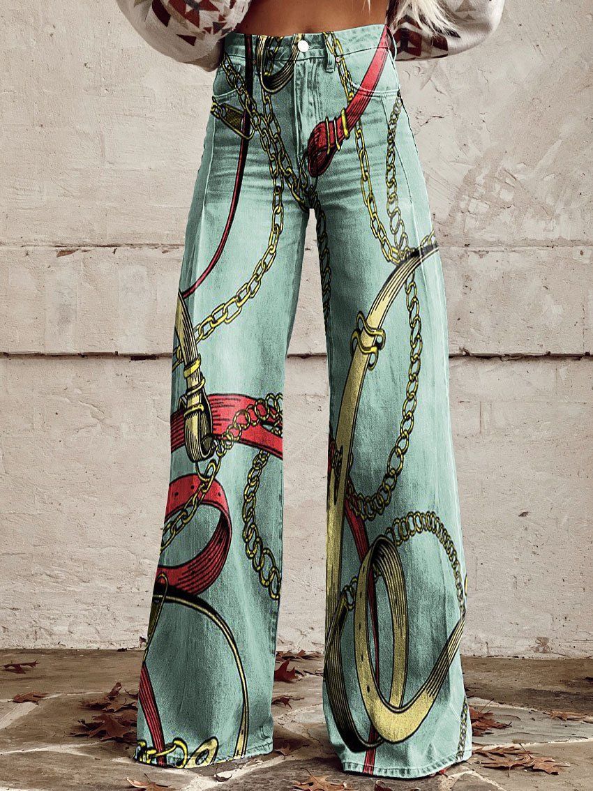 Women's Flared Thin Casual Pants 