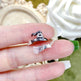 Halloween Ghost Witch Hat Broom Opening Ring EX-STOCK