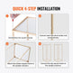 10PCS 31.5inch High Wedding Flower Stand, With Acrylic Laminate,Metal Vase Column Geometric Centerpiece Stands, Gold Rectangular Floral Display Rack For Events Reception, Party Decoration EX-STOCK