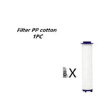 Propeller Driven Shower Head With Stop Button And Cotton Filter Turbocharged High Pressure Handheld Shower Nozzle - EX-STOCK CANADA