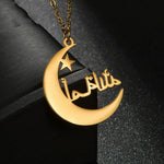 Stainless Steel DIY Arabic Name Necklace Personality - EX-STOCK Canada