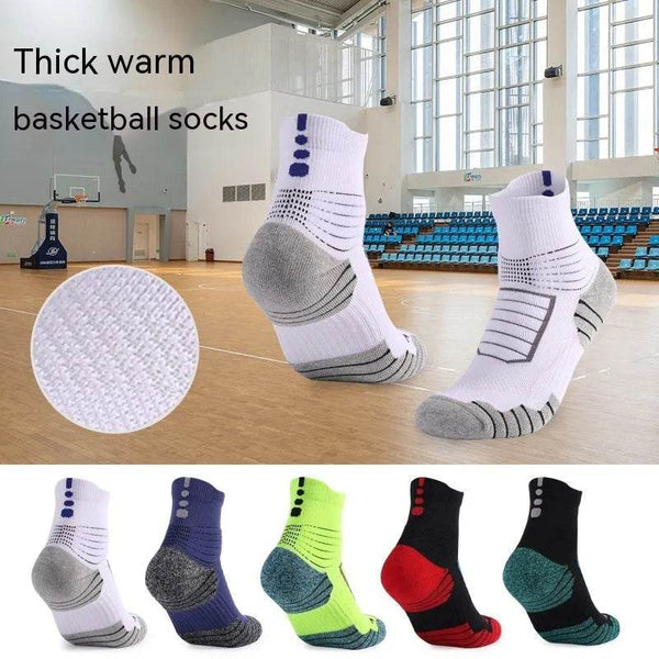 Unisex Thickened Athletics Crew Sports Socks