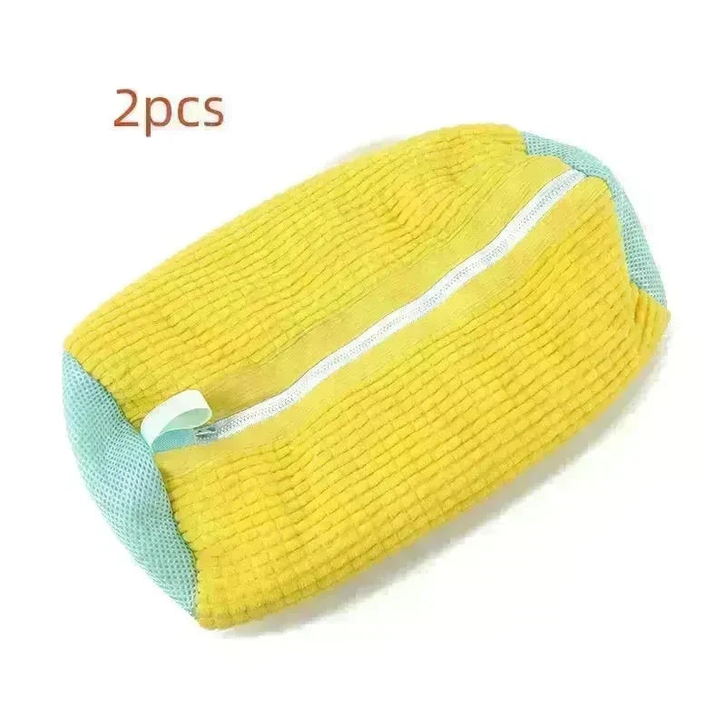Shoes Laundry Bag Shoe Wash Bag For Washing Machine Reusable Zipper Shoe Washing Bag Sneaker Tennis Shoe Cleaner Kit Remove Dirt - EX-STOCK CANADA