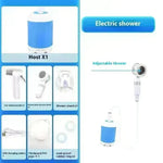 Outdoor Camping Shower Portable Electric Shower Gadgets Waterproof 5000mAh Rechargeable Battery Powered For Hiking Traveling - EX-STOCK CANADA