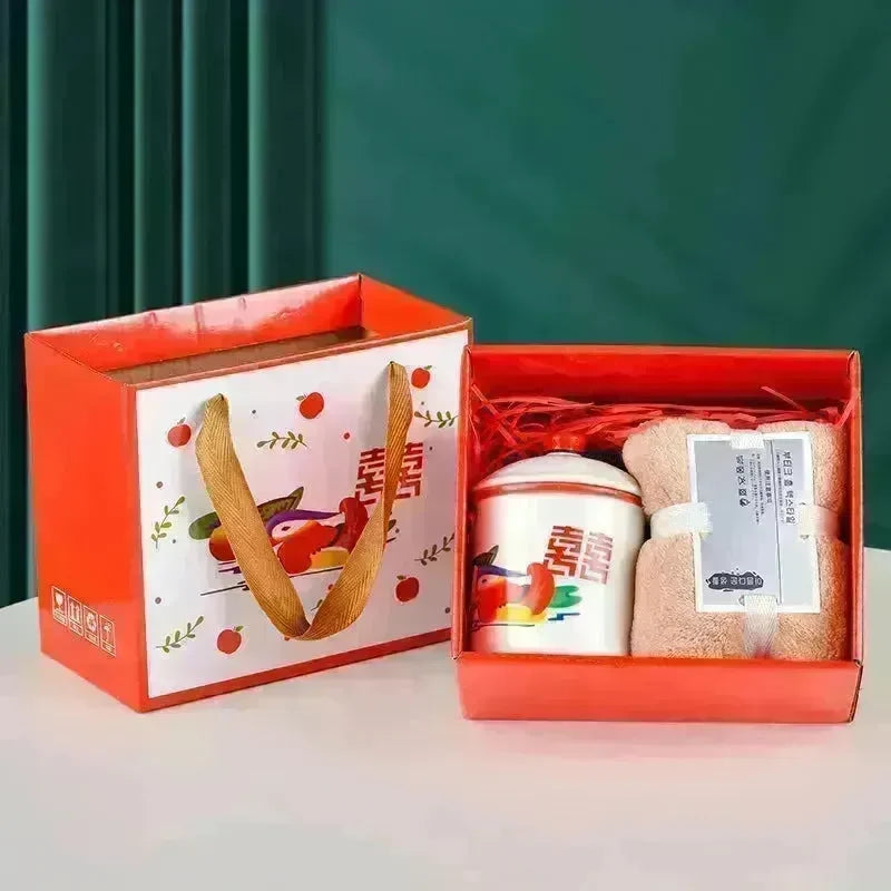 Ceramic Cup Gift Box Opening Gift Activity Gift Wedding Favors - EX-STOCK CANADA