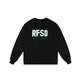 Fleece-lined Loose Street Drop-shoulder Printed Round Neck Sweatshirt Unisex - EX-STOCK CANADA