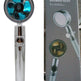 Shower Head Water Saving Flow 360 Degrees Rotating With Small Fan ABS Rain High Pressure Spray Nozzle Bathroom Accessories EX-STOCK Canada 