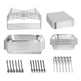 42Pcs Serve 6 Guests Disposable Chafing Dish Buffet Set Chafing Servers With Covers Spoons Forks Tongs Full-Size Pans Food Warmers For Parties Events Catering Supplies With Utensils And Lids EX-STOCK