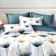 3-piece Set Of Simple And Fresh Blue And White Floral Duvet Cover, Polyester Bedroom Decoration Bedding Set Twin Full Queen King Size EX-STOCK Canada 