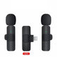 Short Video Shooting Mobile Phone Live Broadcast Wireless Lavalier Microphone EX-STOCK Canada 