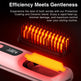 S7 Portable Cordless Hair Straightening Brush With LED Display - Lightweight Mini Negative Ion Hot Brush, USB Rechargeable Women's Travel Essentials Gift, Scald Protection EX-STOCK