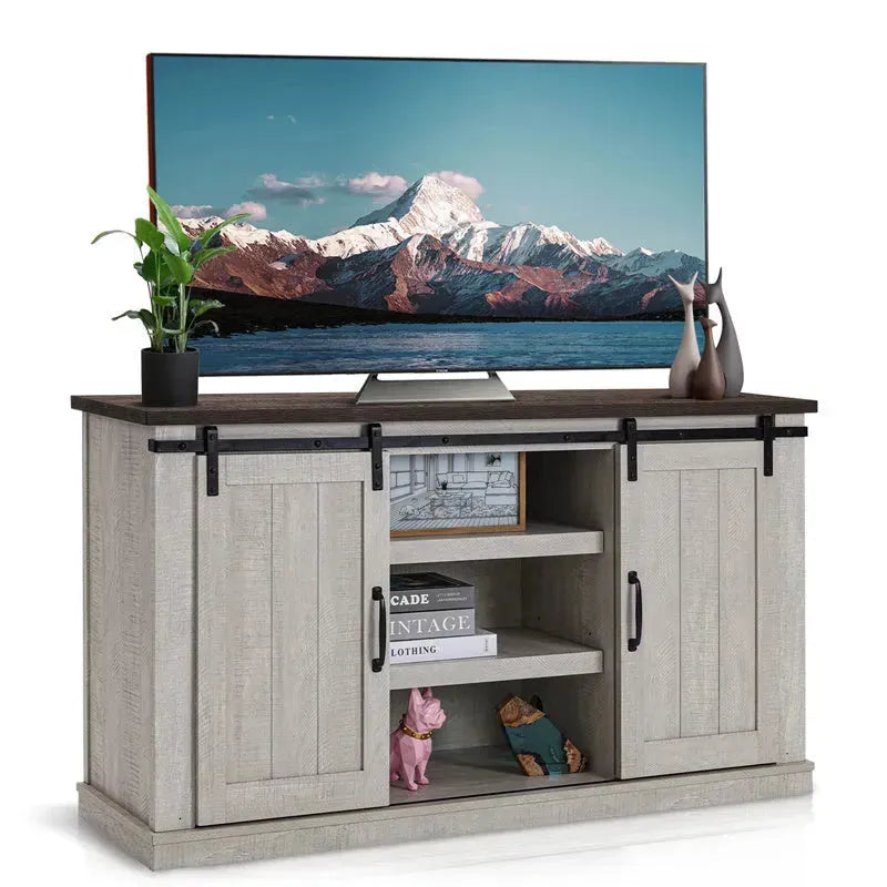 Vintage Home Living Room Wooden TV Cabinet - EX-STOCK CANADA