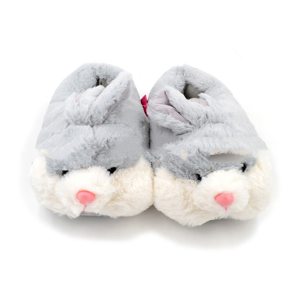 Female Winter Warm Rabbit Home Couple Slippers | EX-STOCK product gallery photo 1