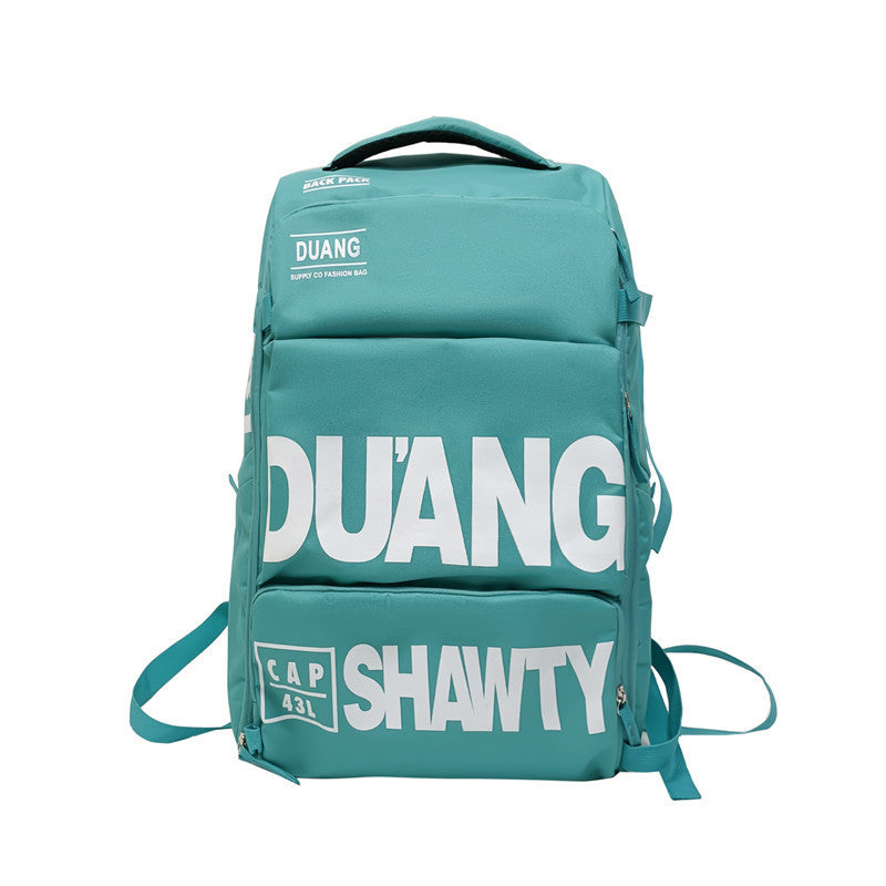 Travel Bag Men's Large Capacity Travel Backpack Men's Backpack Hand-held Luggage Bag Multi-functional Schoolbag EX-STOCK
