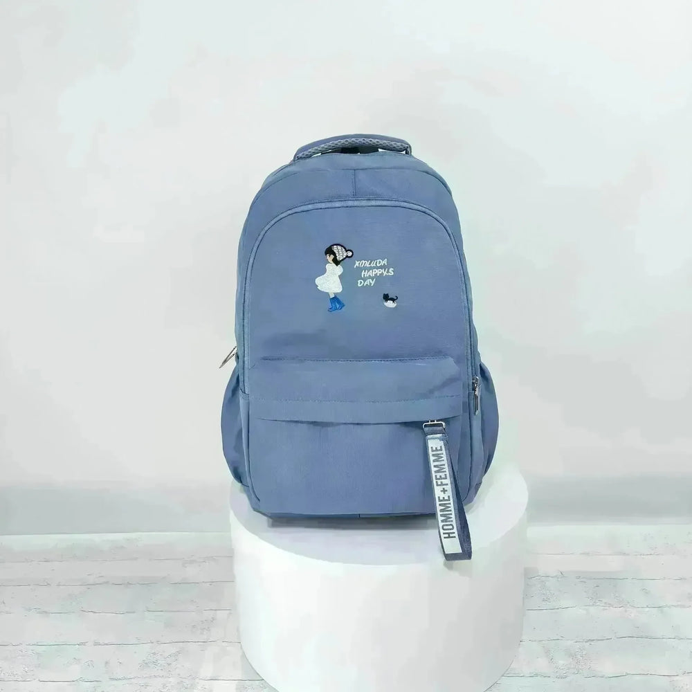 Schoolbag Fashion Casual Large Capacity Multi-functional Backpack - EX-STOCK CANADA