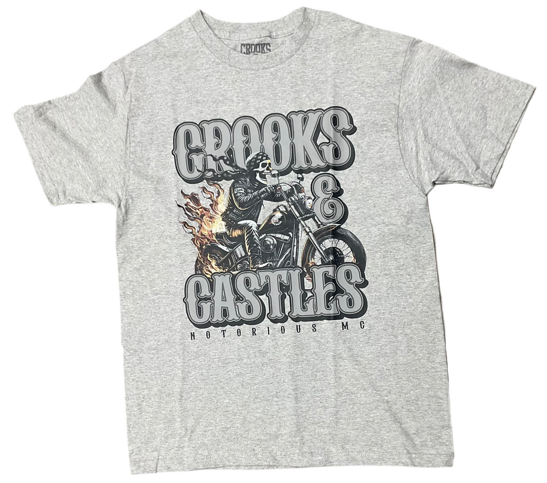 Crooks & Castles Motorrad - Herren T-Shirt - EX-STOCK Canada