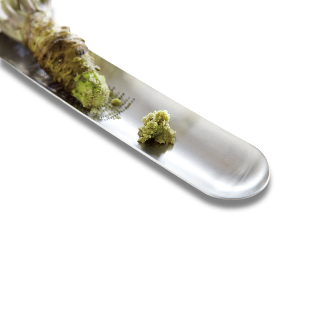 Eatoco Oros Tray Grater – Japanese Stainless‑Steel Grater for Ginger, Wasabi & Cheese 