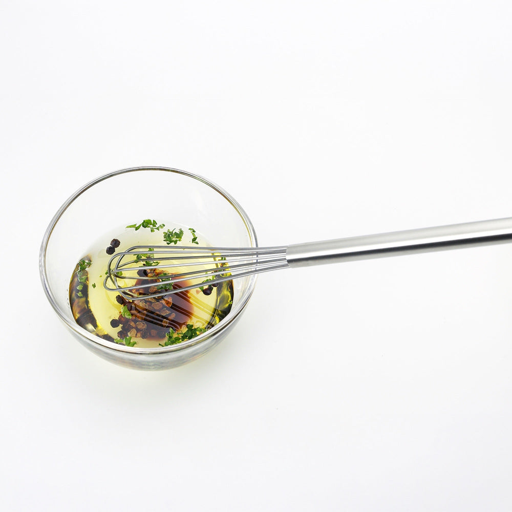Eatoco Japan Mazelu Slim Whisk – 260 mm Stainless-Steel Whisk 