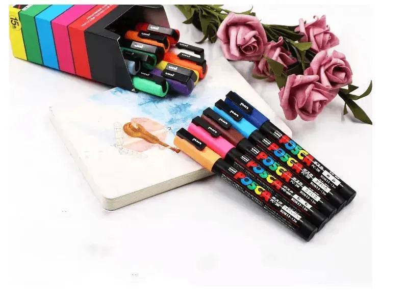 Werbe-Stift Doodle 0,9 Acrylmarker 8 Farben Set - EX-STOCK Canada