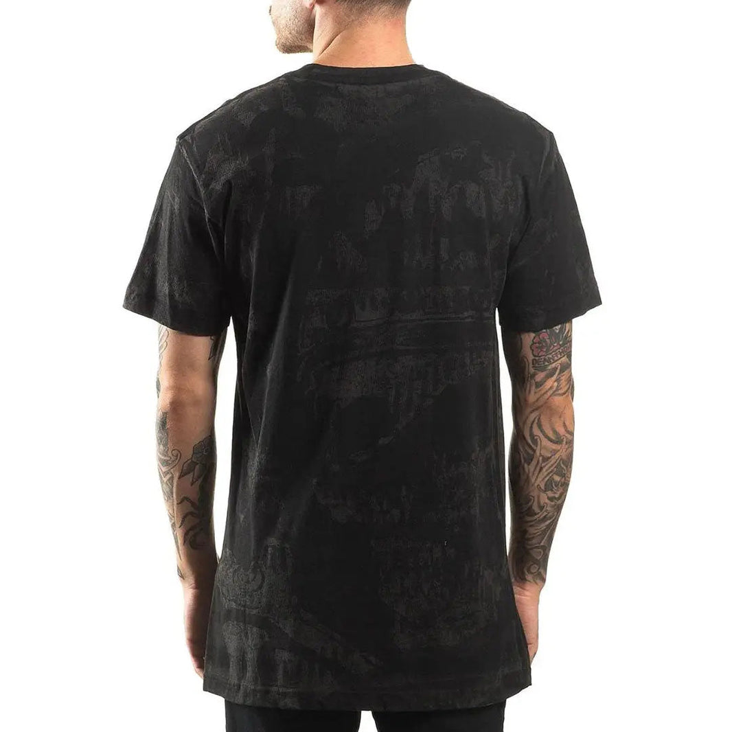 Chemise à manches courtes Affliction Men's Drive SpeedEX-STOCK Canada 