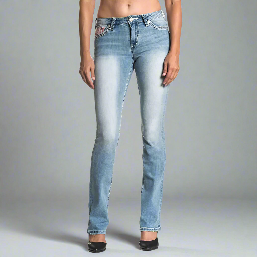 Jeans Affliction pour femmes Jade Aries EmberEX-STOCK Canada 