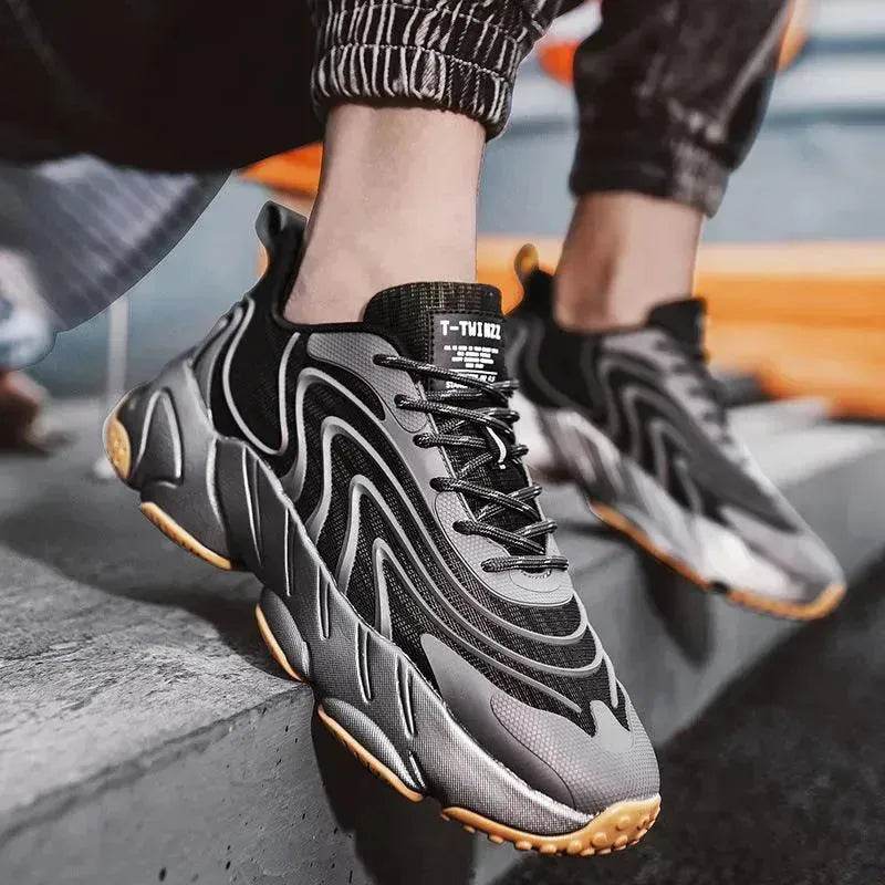 Zapatillas Deportivas Informales Todo Uso Zapatos de Papá Zapatos de Moda para Hombres Zapatillas de Malla - EX-STOCK Canada