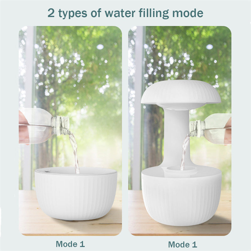 Anti-gravity Air Humidifier Mute Countercurrent Humidifier Levitating Water Drops Cool Mist Maker Fogger Relieve Fatigue EX-STOCK Canada 