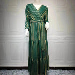 Arab Bronzing Craft Dress Women Party Dress - EX-STOCK Canada