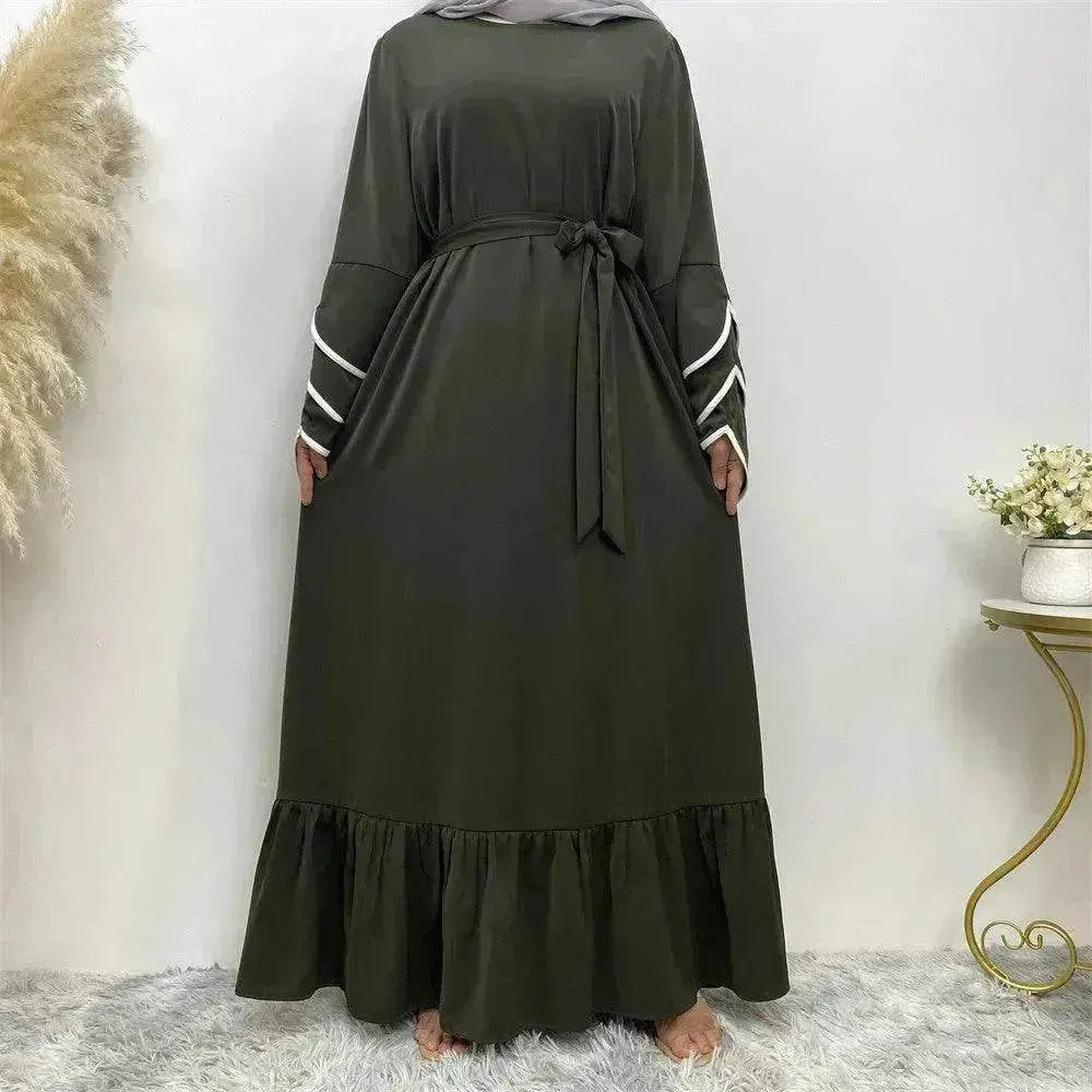 Arab Fashion Dress At Hem For Women - EX-STOCK Canada