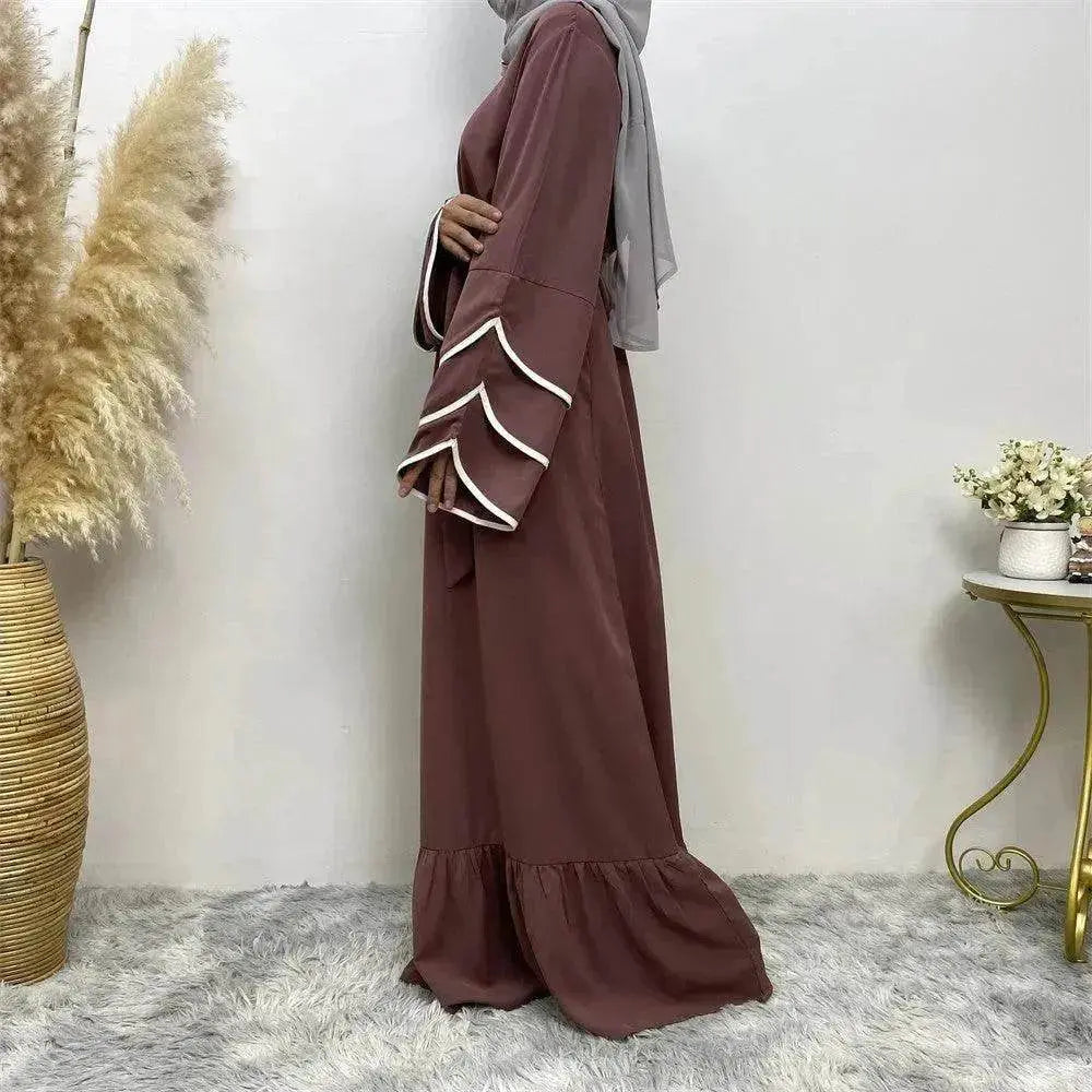 Arab Fashion Dress At Hem For Women - EX-STOCK Canada