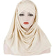 Arab Lady Fashion Patch Hijab - EX-STOCK Canada