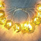 Arab Ramadan Decorated Strings Of Lights For The Middle East Eid Festival - EX-STOCK Canada