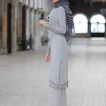 Arab women's suit abaya two-piece suit - EX-STOCK Canada