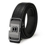Automatic Buckle Genuine Leather Belt For Middle-aged And Young People - EX-STOCK Canada