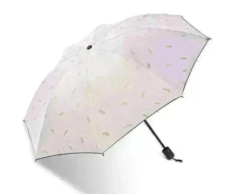 Automatic Lady's Rain & Sun Folding Umbrella - EX-STOCK CANADA