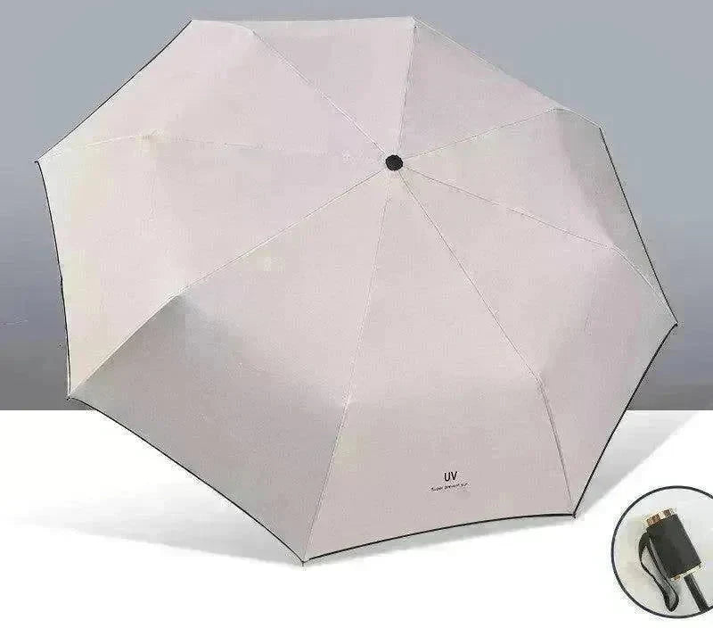 Automatic Lady's Rain & Sun Folding Umbrella - EX-STOCK CANADA