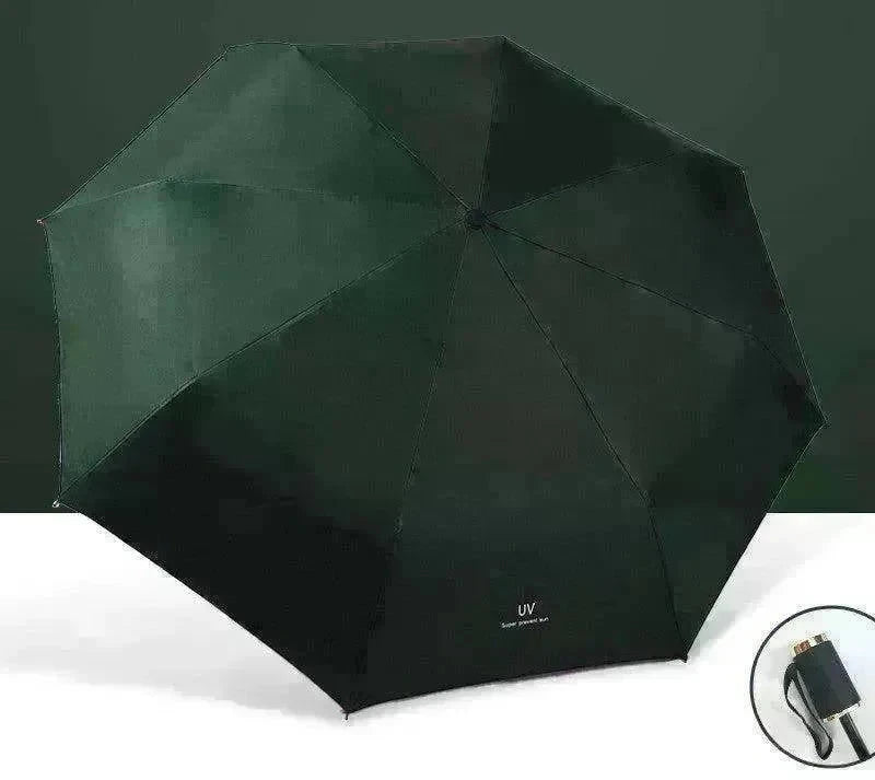Automatic Lady's Rain & Sun Folding Umbrella - EX-STOCK CANADA