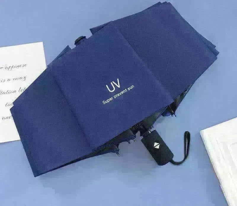Automatic Lady's Rain & Sun Folding Umbrella - EX-STOCK CANADA