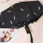 Automatic Lady's Rain & Sun Folding Umbrella - EX-STOCK CANADA