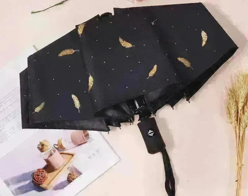 Automatic Lady's Rain & Sun Folding Umbrella - EX-STOCK CANADA
