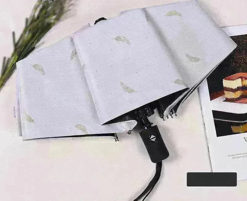 Automatic Lady's Rain & Sun Folding Umbrella - EX-STOCK CANADA