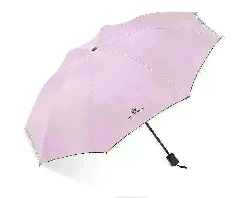 Automatic Lady's Rain & Sun Folding Umbrella - EX-STOCK CANADA