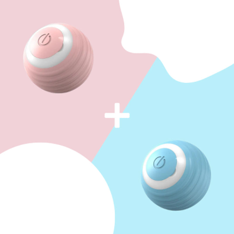 Automatic Moving Bouncing Rolling Ball Smart Cat Toy Ball Self-Moving Kitten Toy For Indoor Cat Kitten EX-STOCK Canada 