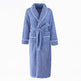 Autumn And Winter Thickened Cotton Velvet Nightgown Men's Winter Plus-sized Plus Size Light Luxury Couple Bathrobe Women's Extended Pajamas  EX-STOCK CANADA