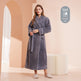 Autumn And Winter Thickened Cotton Velvet Nightgown Men's Winter Plus-sized Plus Size Light Luxury Couple Bathrobe Women's Extended Pajamas  EX-STOCK CANADA