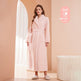 Autumn And Winter Thickened Cotton Velvet Nightgown Men's Winter Plus-sized Plus Size Light Luxury Couple Bathrobe Women's Extended Pajamas  EX-STOCK CANADA