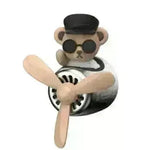 Aviator Bears Car Air Outlet Aromatherapy Ornaments - EX-STOCK CANADA