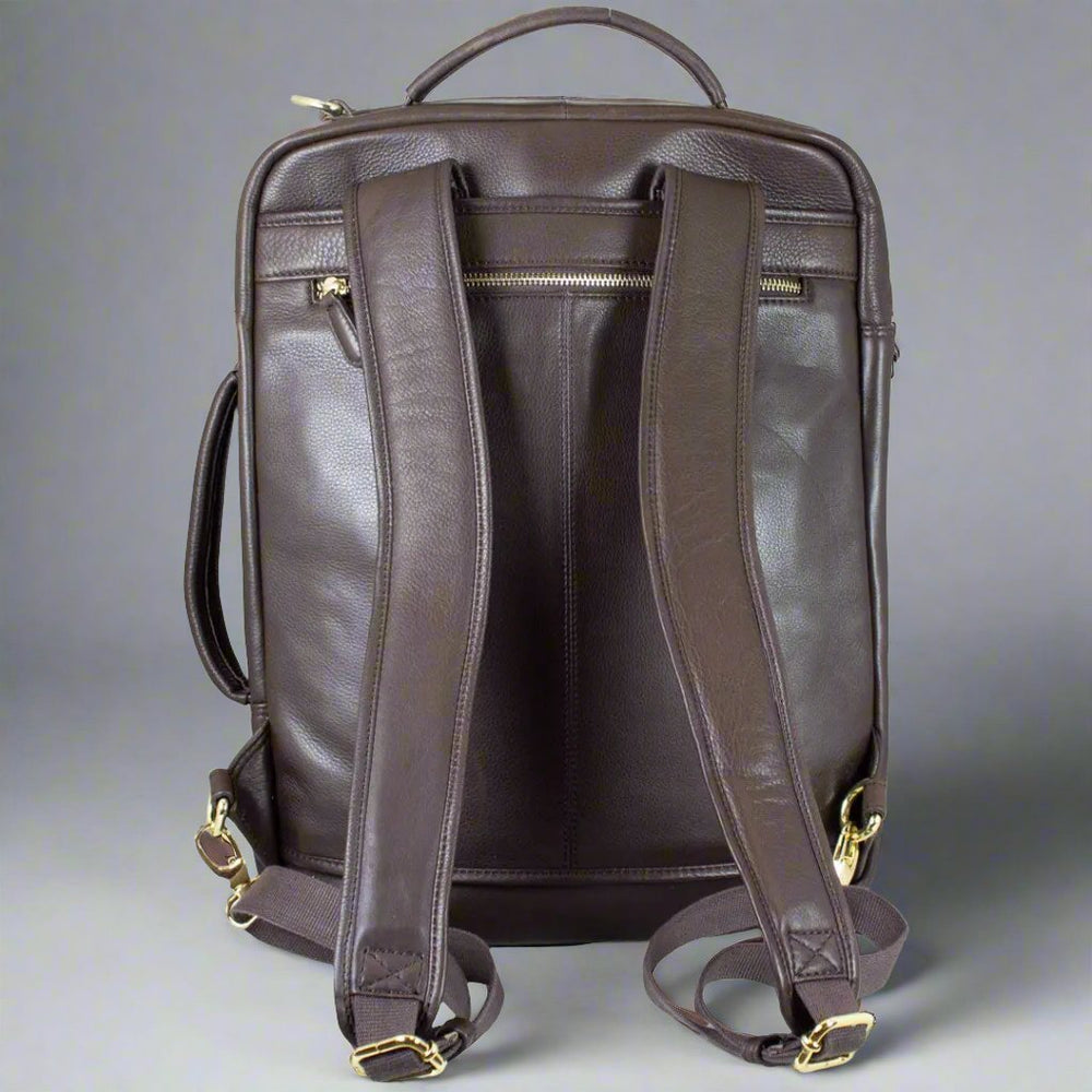 BOL Convertible Leather Backpack | Laptop Bag EX-STOCK Canada 